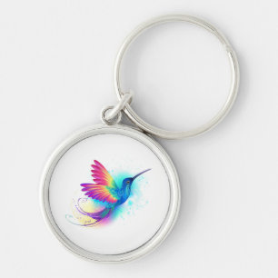 Exotic Rainbow Hummingbird Schlüsselanhänger