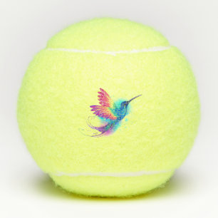 Exotic Rainbow Hummingbird Tennisbälle