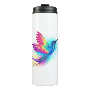 Exotic Rainbow Hummingbird Thermosbecher