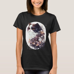 Exotic-Shorthair-Katze Japanische Kirschblüte Saku T-Shirt