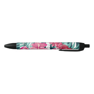 Exotic Summer Floral gestreift Kugelschreiber
