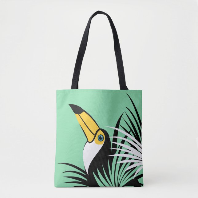Exotic Toucan Bird Tasche (Vorderseite)