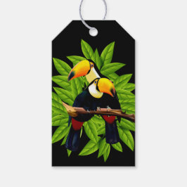 Exotic Toucans Geschenkanhänger