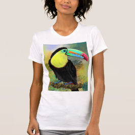 Exotic Tropical Toco T - Shirt - Toucan Bird