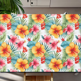 Exotic Watercolor Hawaiian Tischdecke