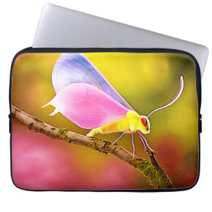 Exotic Winged Beauty Design Laptopschutzhülle