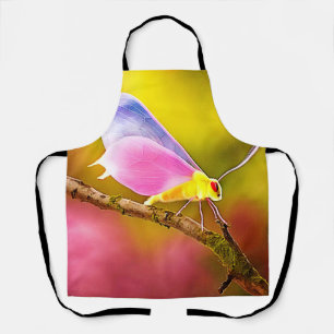 Exotic Winged Beauty Design Schürze