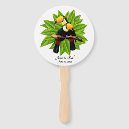 ExoticToucan Duo Name und Datum Fächer
