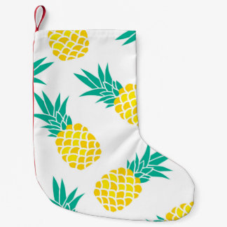 Exotische Ananas: Gelbe Freude. Kleiner Weihnachtsstrumpf