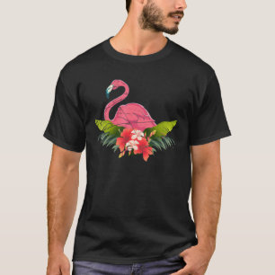 Exotische Blume des tropischen Zoos T-Shirt