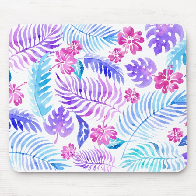 Exotische Blume Mousepad (Vorne)