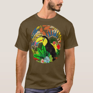 Exotische Blume Ornithologe Bird Watcher Exotic B T-Shirt