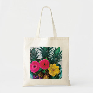 Exotische Blume Tragetasche