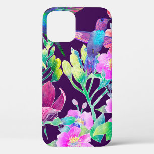 Exotische Blume und Vögel Case-Mate iPhone Hülle