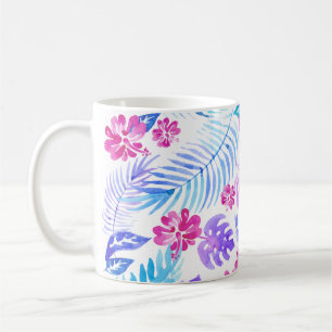 Exotische Blumen Kaffeetasse