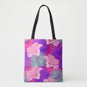 Exotische Flamingos: Tropisch rosa Vintag. Tasche