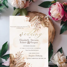 Exotische Herbstblütenhochzeit