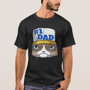 Exotische Kurzhaar Katze 1 Vater T-Shirt