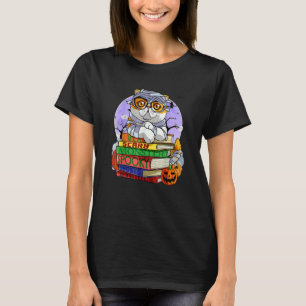 Exotische Kurzhaar-Katzienmumie Halloween Hexe Kür T-Shirt
