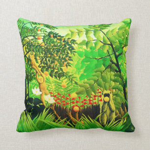 Exotische Landschaft, durch Henri Rousseau Kissen