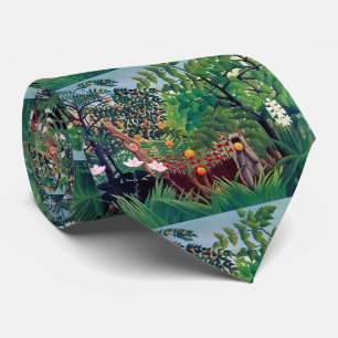 "Exotische Landschaft", Henri Rousseau Krawatte