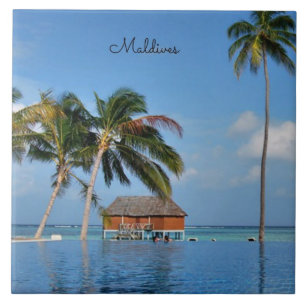 Exotische Malediven Fliese