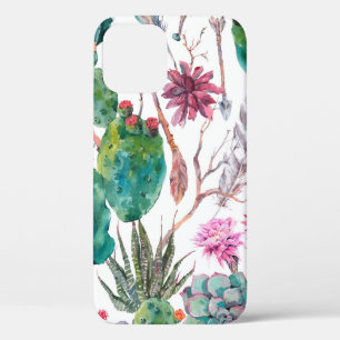 Exotische natürliche Vintage Aquarellmuster Case-Mate iPhone Hülle