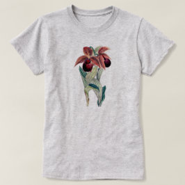 EXOTISCHE ORCHID-ILLUSTRATION (CYPRIPEDIUM TIBETIC T-Shirt