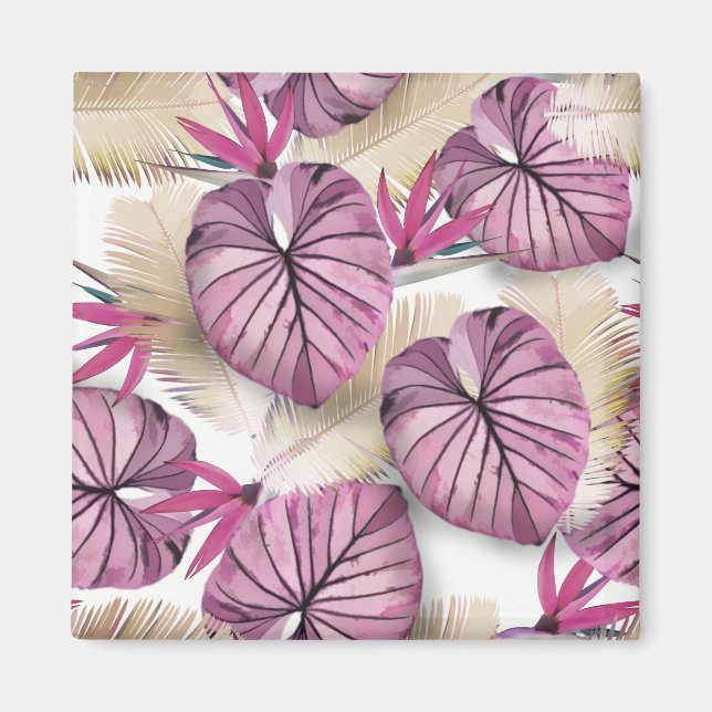 Exotische Pflanze Magnet (Vorne)