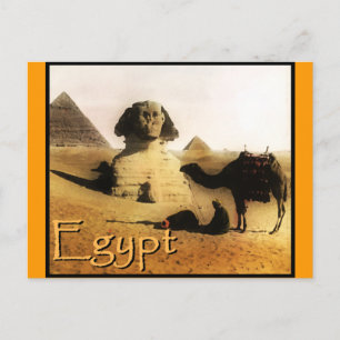 Exotische Reiseziele: Ägypten Postkarte