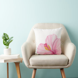 Exotische rosa Blume Kissen