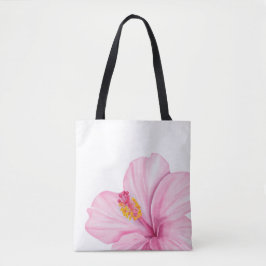 Exotische rosa Blume Tasche