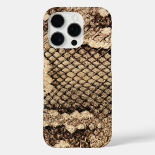Exotische Schlangenhautmuster aus Tiermustern, mod iPhone 16 Pro Hülle