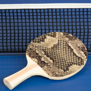 Exotische Schlangenhautmuster aus Tiermustern, mod Tischtennis Schläger