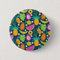 Exotische tropische Ananas Banane Drachenfrucht 
