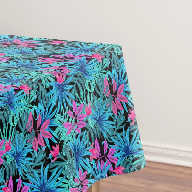 Exotische tropische Blume Tischdecke (Beispiel)