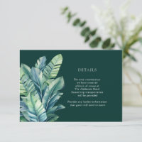 Exotische tropische Foliage-Blätter - Einzelheiten