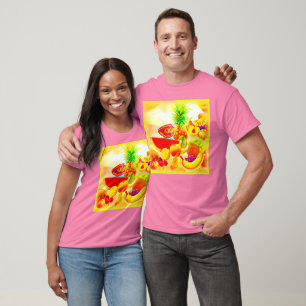 Exotische tropische Früchte Malerei. Jetzt kaufen T-Shirt
