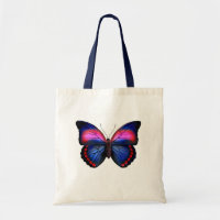 Exotische tropische Schmetterlings-Tasche