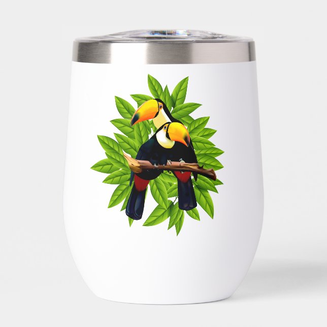 Exotische Vögel (Vorderseite)