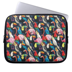 Exotische Vögel Laptopschutzhülle