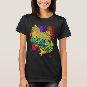 Exotische Wildleder-Eidechse - Reptilienfarben I T-Shirt