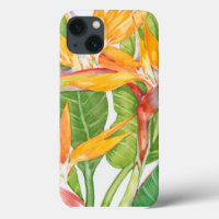 Exotischer BlumenWatercolor