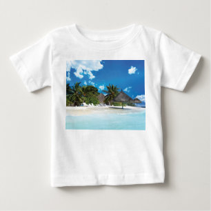 Exotischer Strand  Baby T-shirt