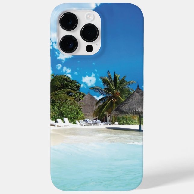 Exotischer Strand Case-Mate iPhone 14 Pro Max Hülle (Rückseite)