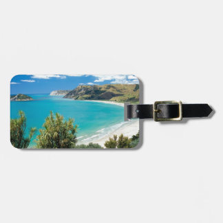 exotischer Strand Gepäckanhänger