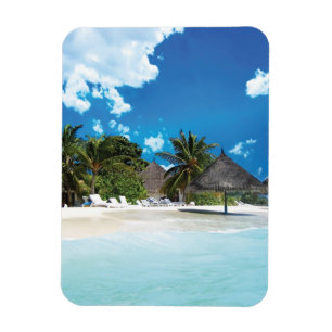 Exotischer Strand Magnet