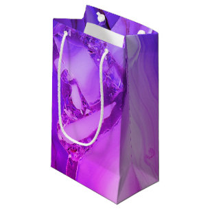 Exotischer violetter Marmor Kleine Geschenktüte
