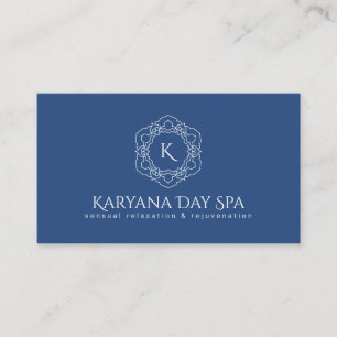 Exotischer Wellness-Center Tiefsee Masseuse Berufl Visitenkarte