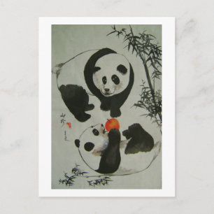 exotisches Essen Postkarte